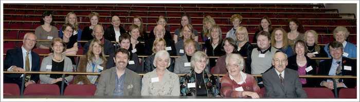 The Thesaurus team at the Glasgow launch, 22 October 2009